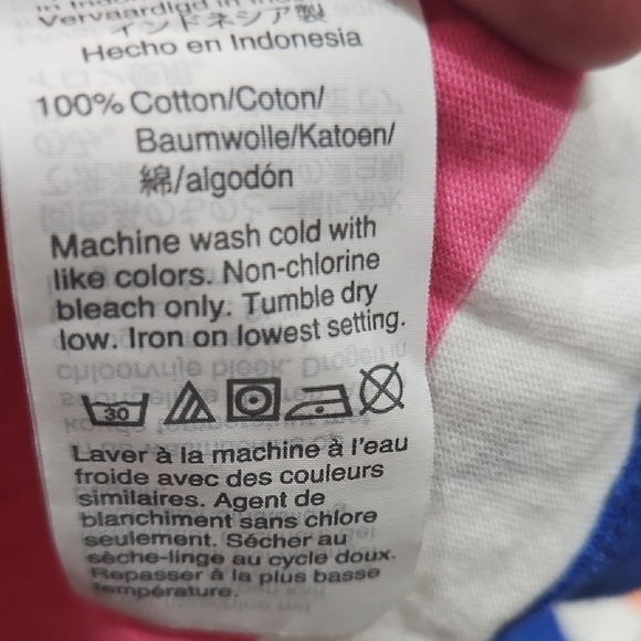 Crewcuts Blue and Peach Top - Picture 5 of 6